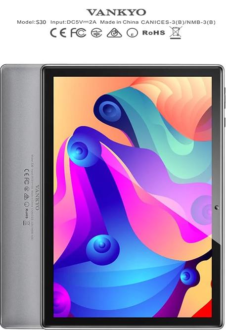 Tính năng máy tính bảng Vankyo S30